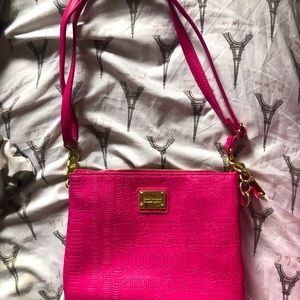 Hot pink juicy couture shoulder bag